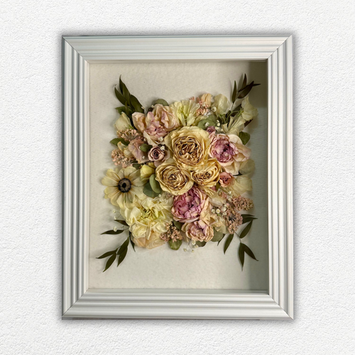 Floral Preservation Shadow Box 11X14