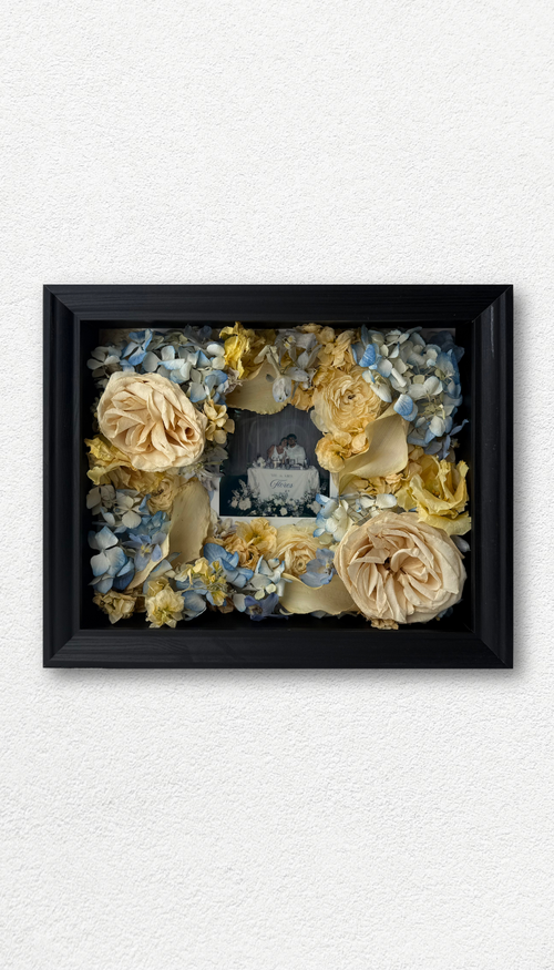 Floral Preservation Shadow Box 8X10